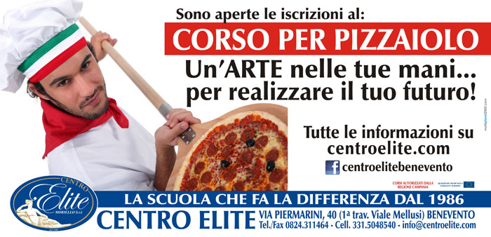 Corso per pizzaiolo Benevento, Avellino, Campania